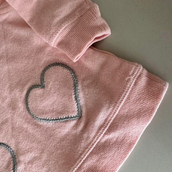 Tucker + Tate Pink Heart Sweatshirt Dress - 3 Months - Picture 3 of 3